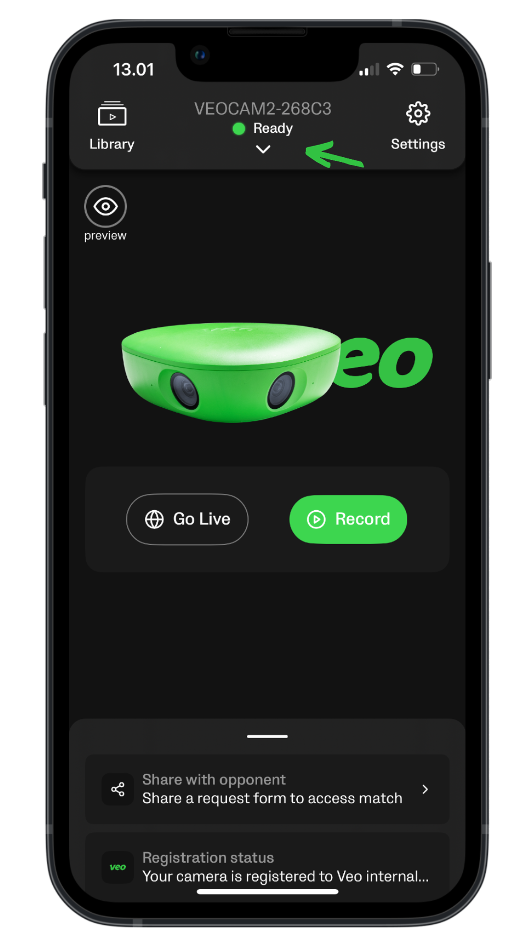 Vérifier les détails iOS