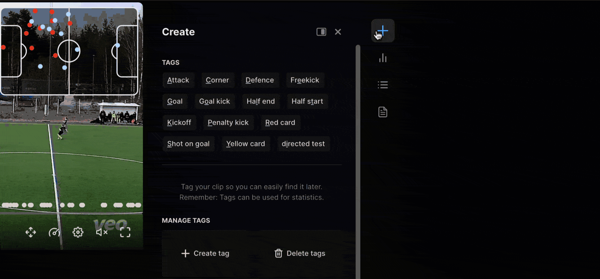 Select tag and interactive mode