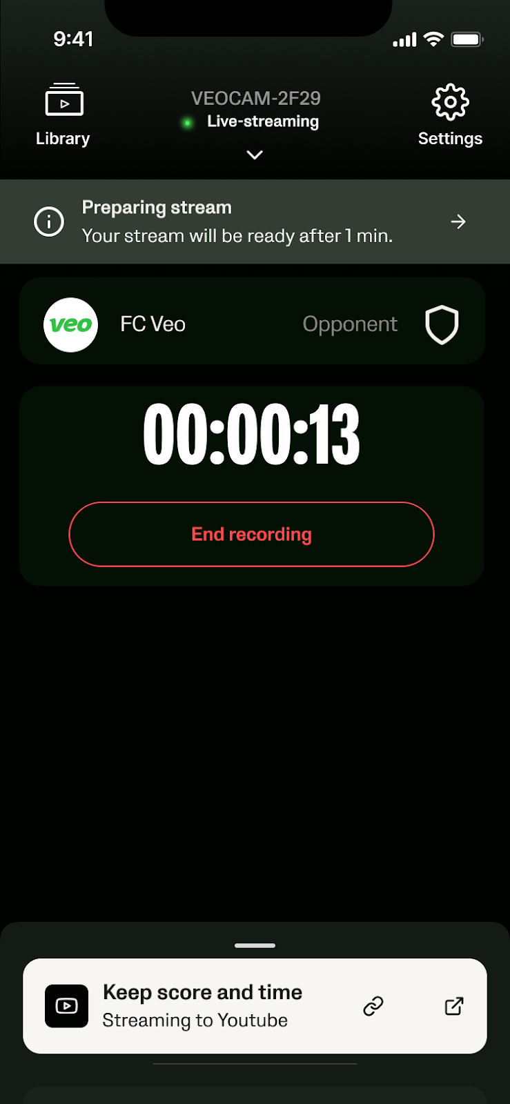 Live Streaming on YouTube