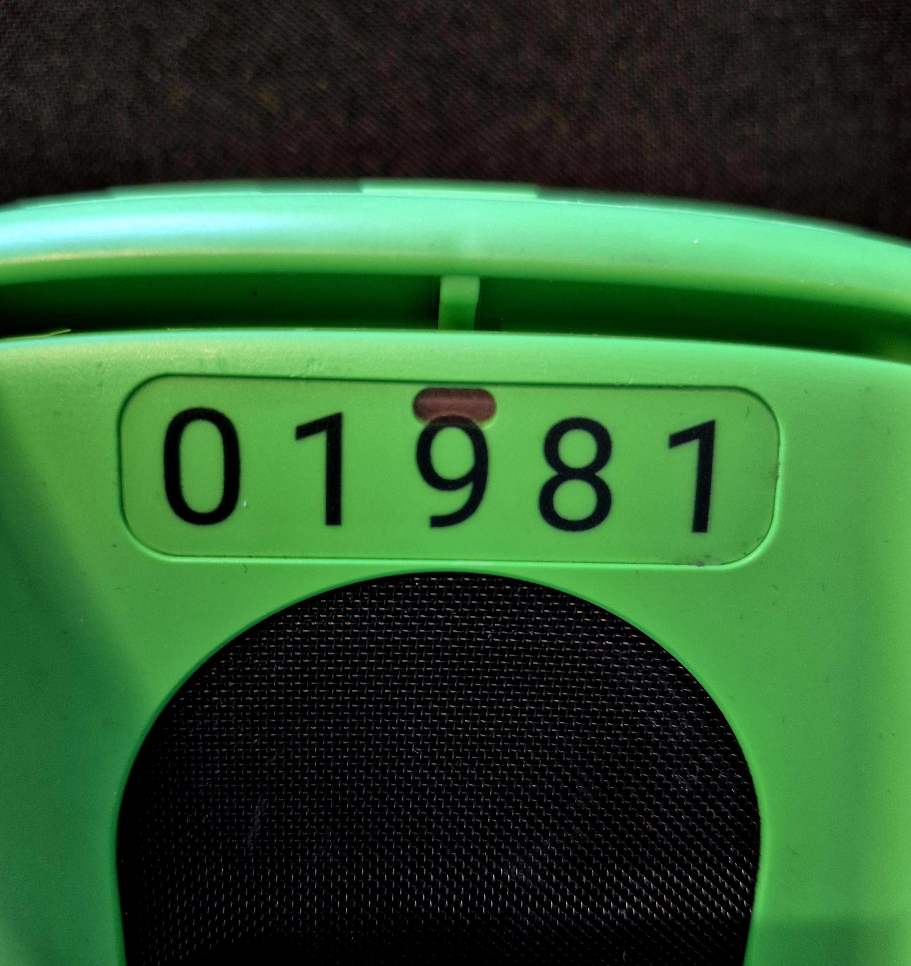 Red G-force meter