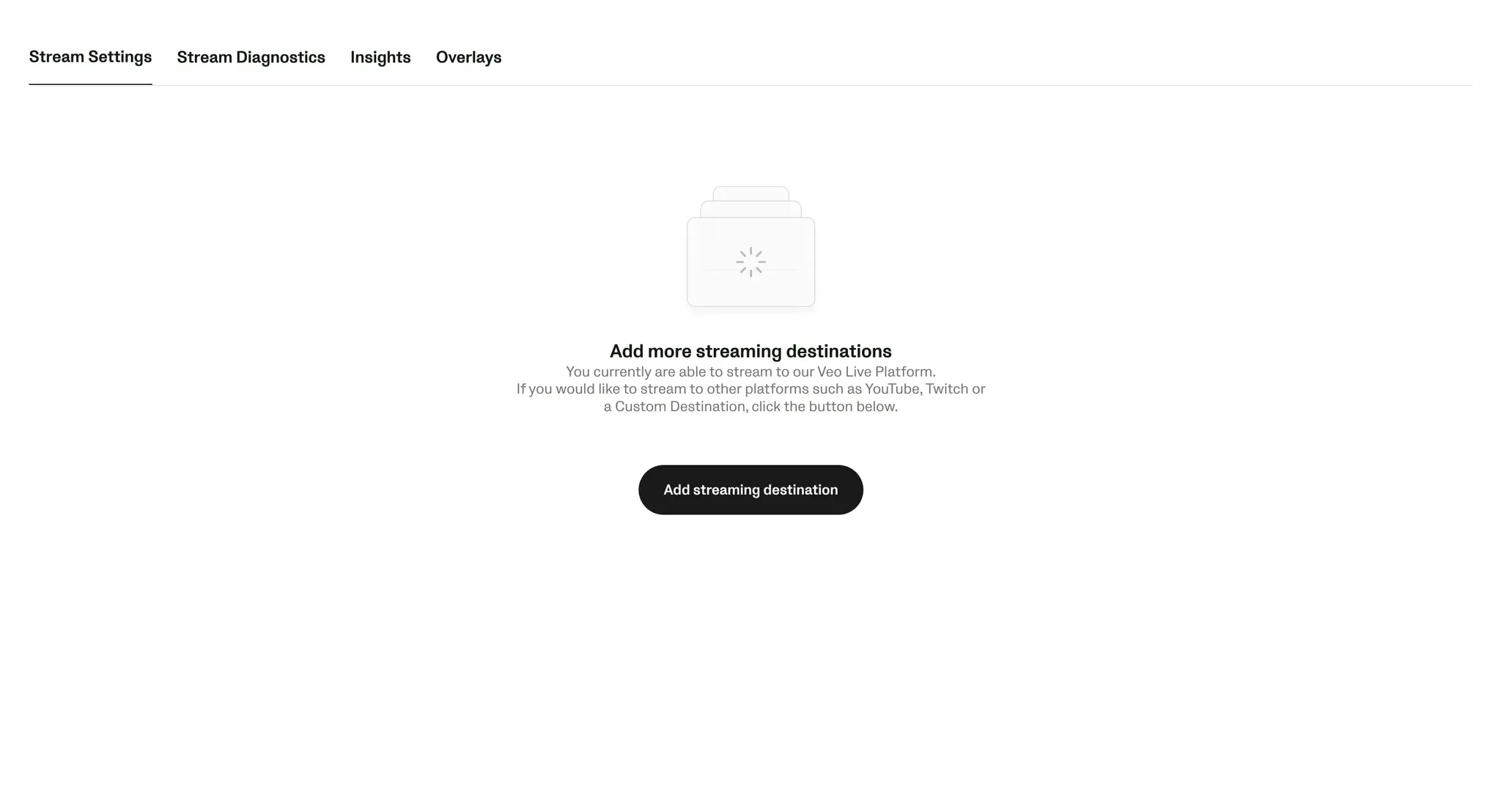 Pagina delle Impostazioni del Flusso