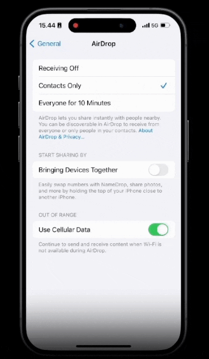 Disable bringing devices together.gif
