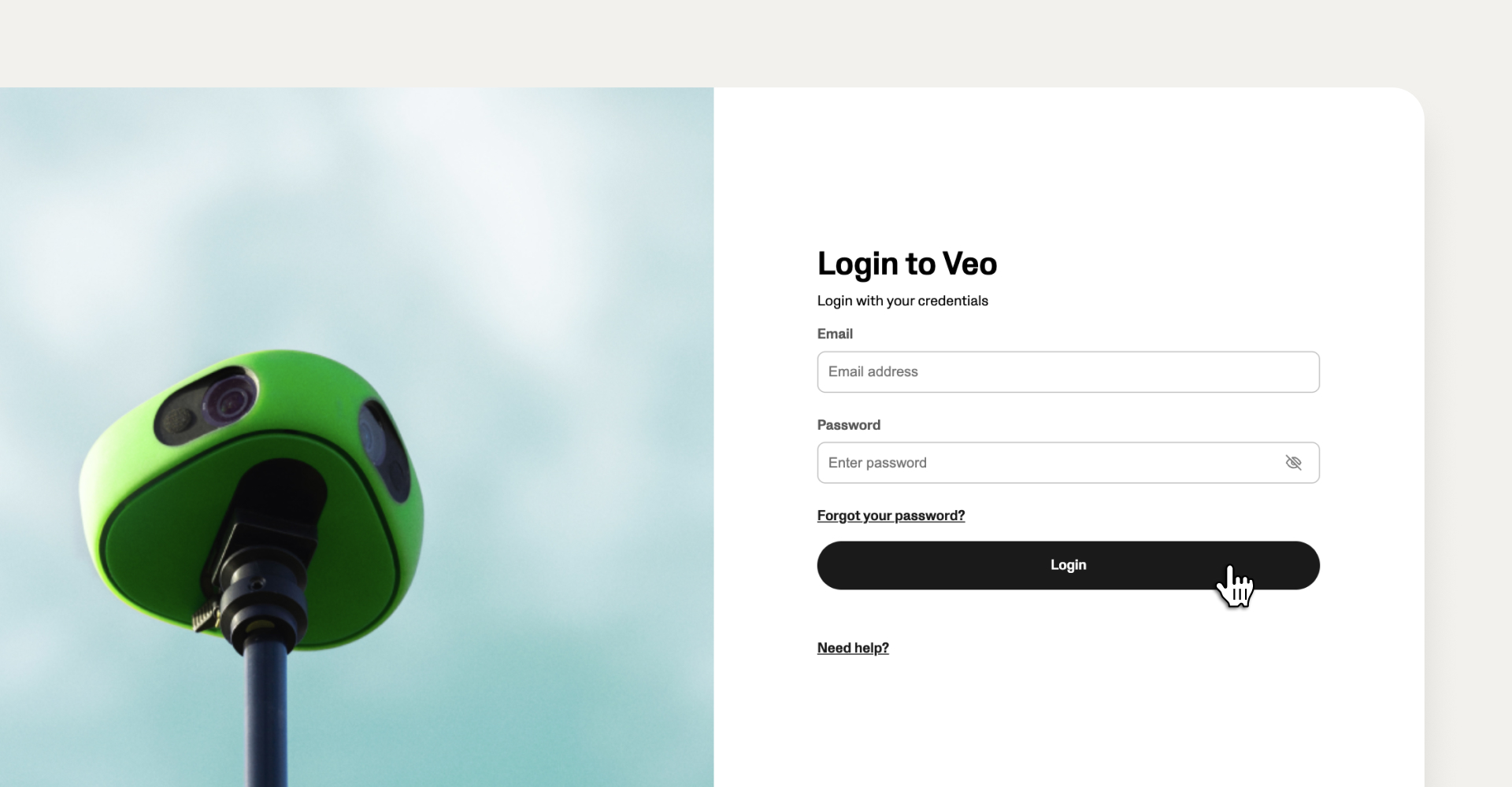 login to your account