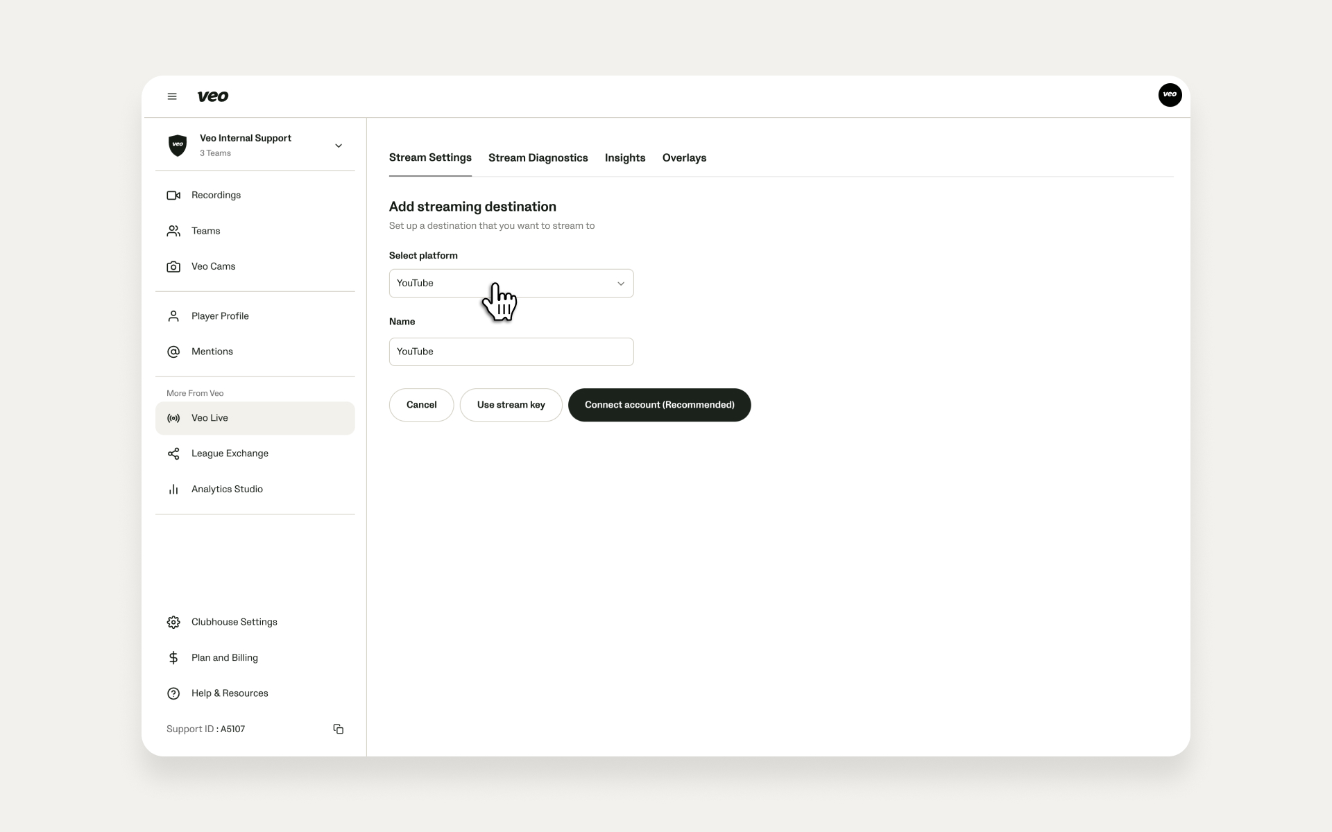 How to schedule and stream multiple games to YouTube with Veo Cams ...